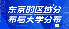东京的区域分布与大学分布概览